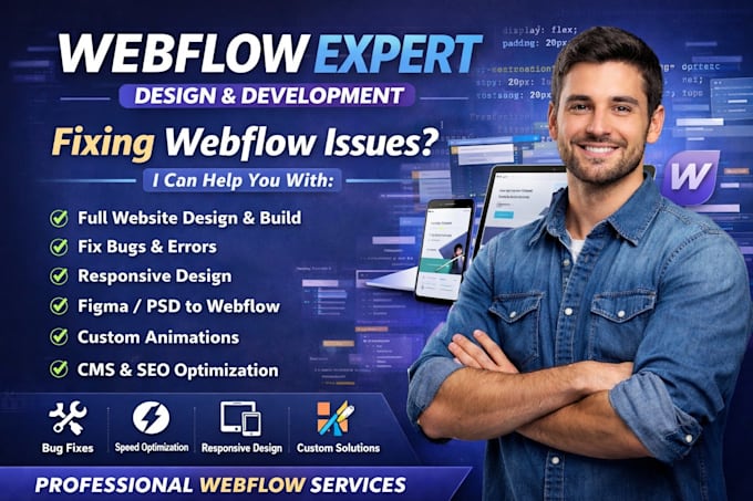 Webflow website design and development webflow expert webflow developer ...