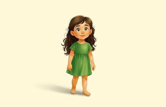 design book character maria logo