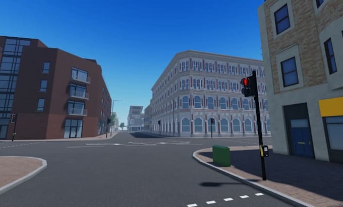 make realistic map building, robox map creation, environment exterior, interior