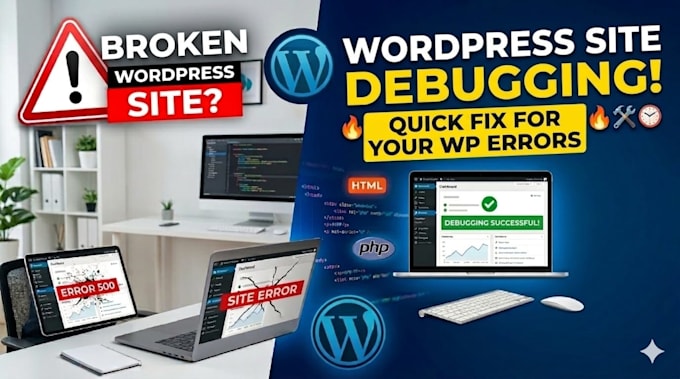 fix errors and bugs on your wordpress website