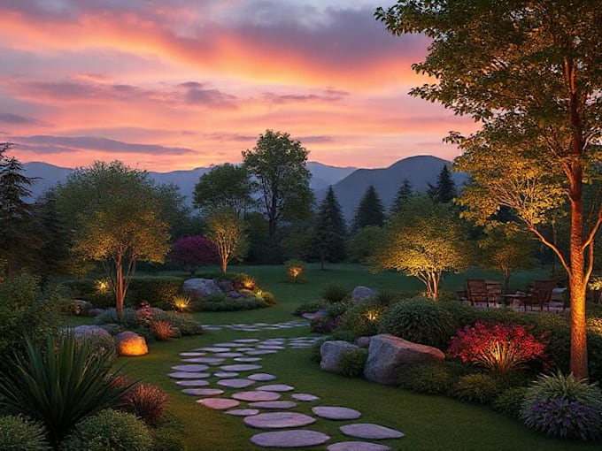 design and render your landscape design