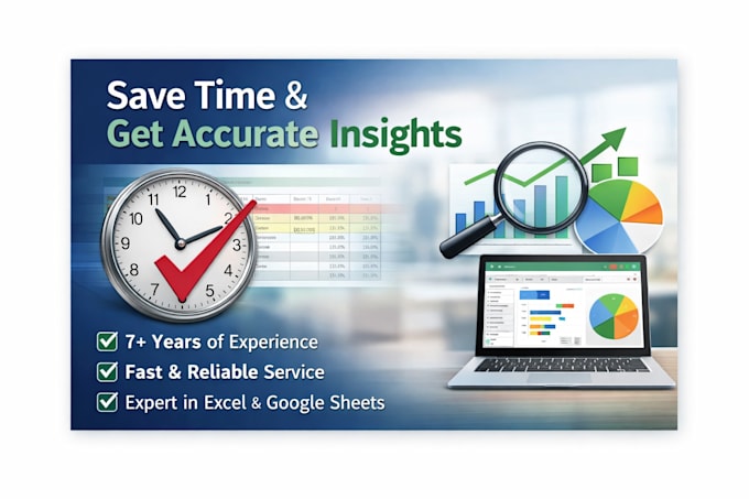 do excel data cleaning, formatting and accurate data entry