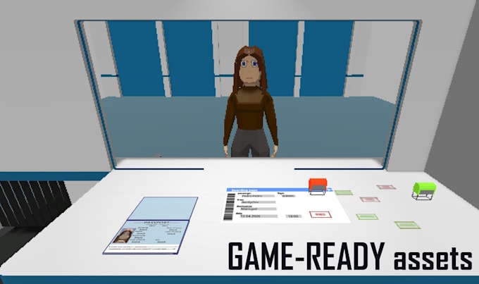 create game ready assets with pro rigging and animation