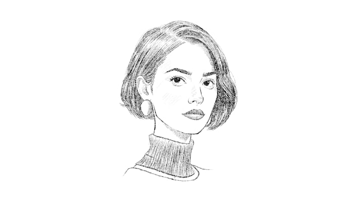 draw pencil sketch portrait