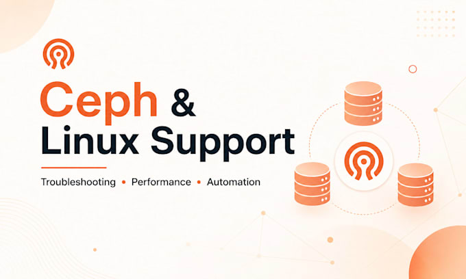 provide linux and ceph administration, troubleshooting, and support