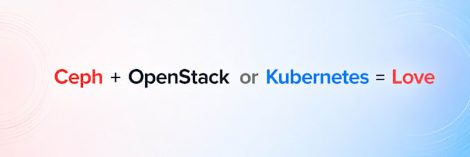 troubleshoot ceph storage for openstack and kubernetes