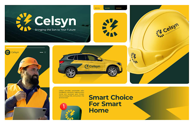 do logo design and branding kit package