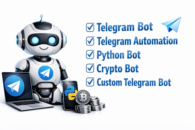do telegram automation bot via python bot, telegram bot polymarket bot