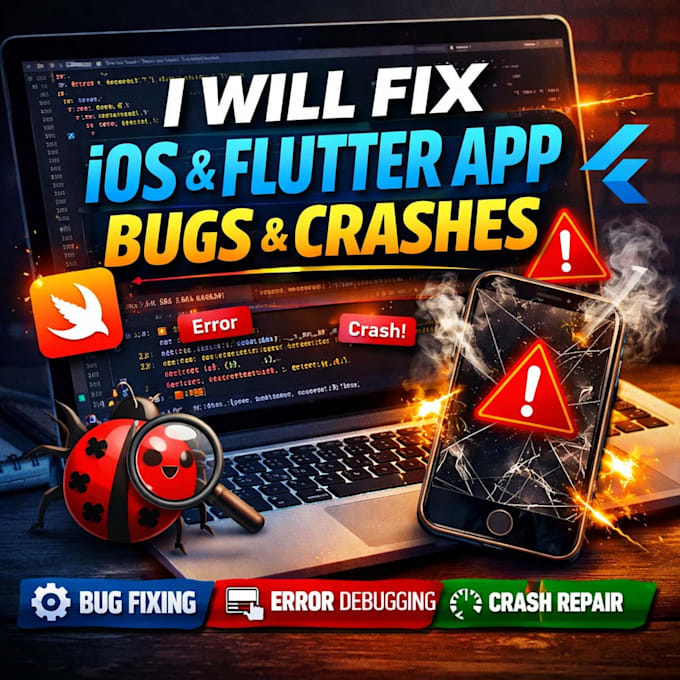 fix ios app bugs, crashes, and xcode errors fast