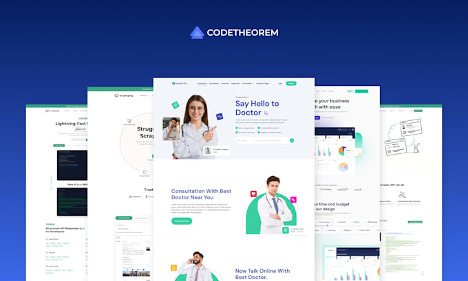 design a modern website that improves performance and conversion