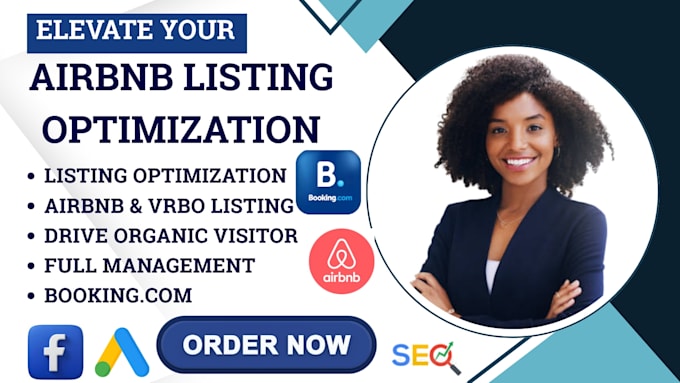 optimize and list on ownerz, lodgify, airbnb listing optimization booking com
