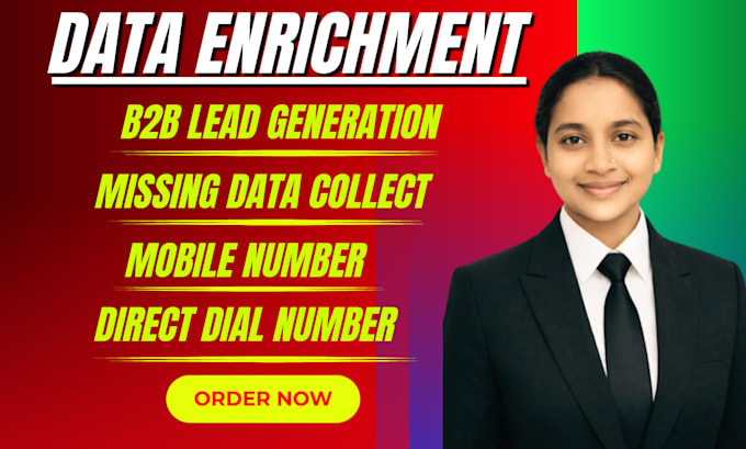 data enrichment decision maker emails and phone numbers appending