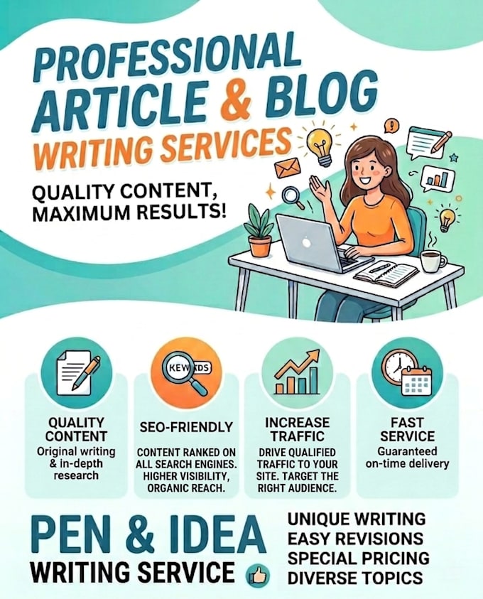 provide high quality blog articles