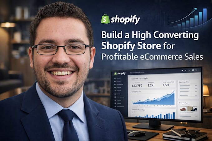 Profitable Shopify Build a high converting shopify store for profitable ecommerce sales by ...