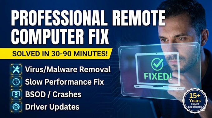 professional remote computer repair