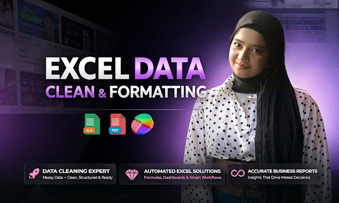 clean, format and organize your excel data for accurate reports and dashboards
