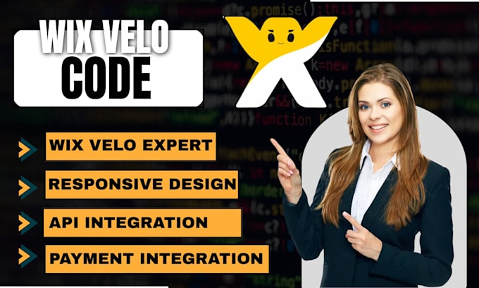 develop wix website using wix velo wix code and database website design redesign
