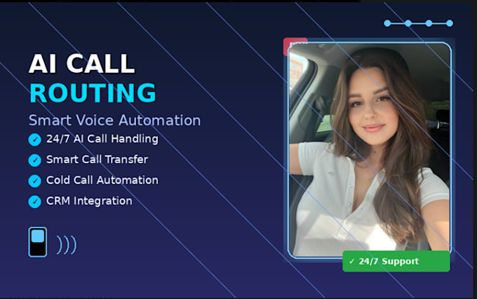 Doe slimme call routing ai voice call transfer ai cold call automatisering