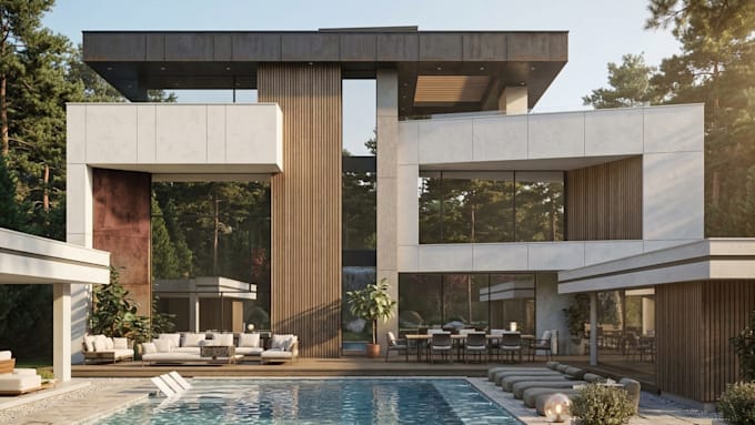 create photorealistic archviz renders for your building and interior design