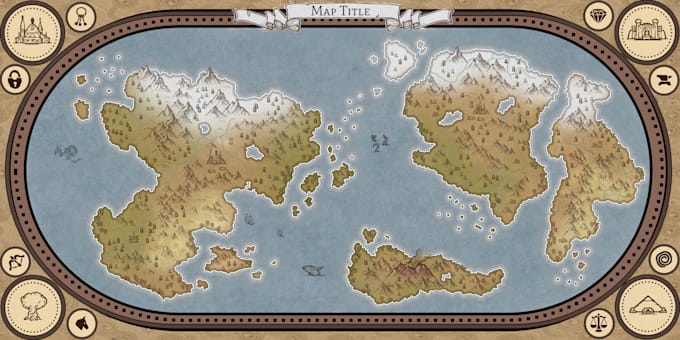 create a custom fantasy map