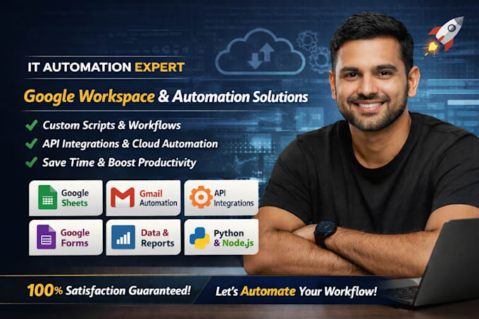 build google apps automation tools with forms, gmail, sheets, drive, etc