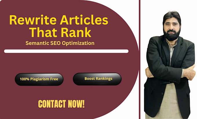 rewrite articles using semantic SEO to improve rankings