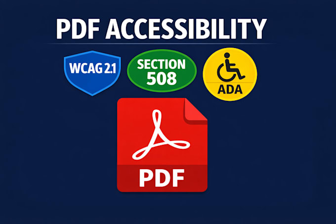 fix PDF accessibility for wcag aa and section 508 compliance