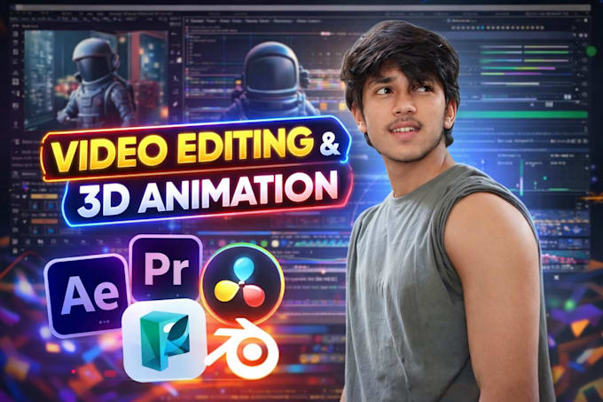 edit videos and add stunning 3d animation