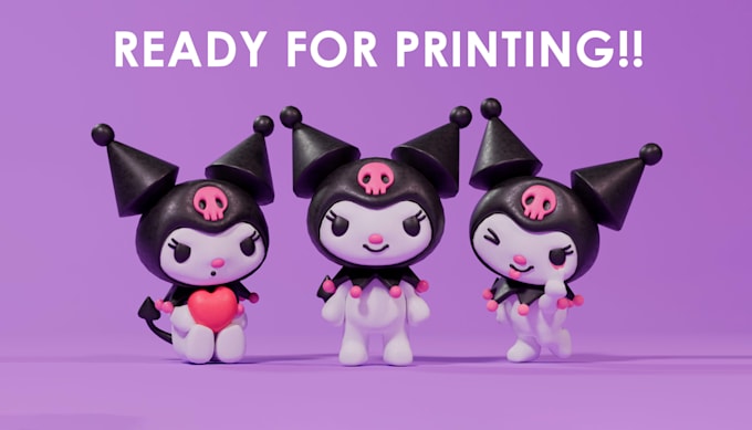 design 3d props ready for printing