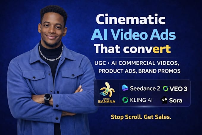 Create cinematic ai ugc video ads for brands using veo 3, sora and ...