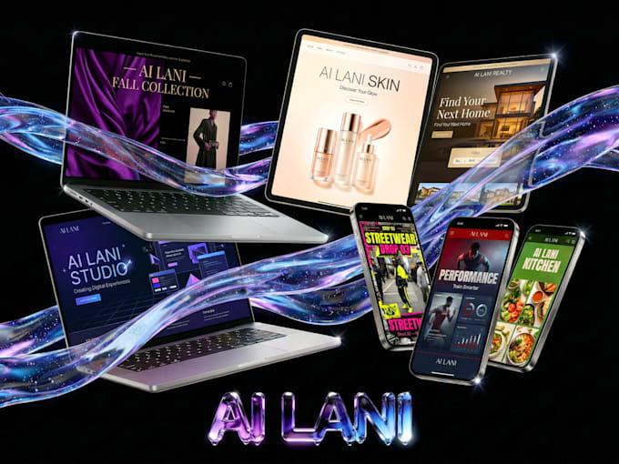 build custom websites and landing pages with ai