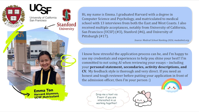 edit your med school personal statement with free revision