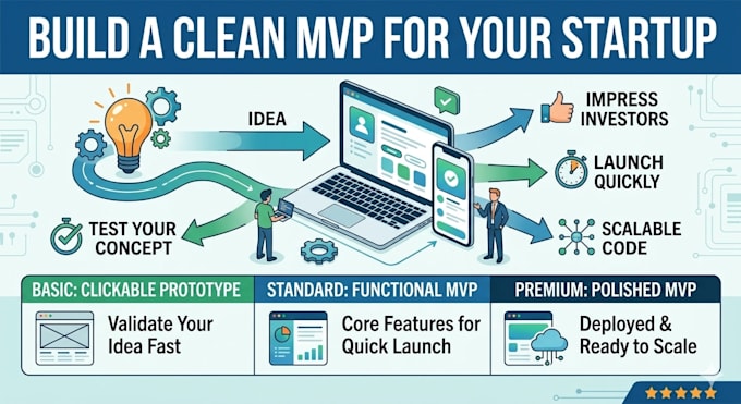 build a clean mvp for your startup