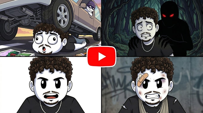 desenhar uma miniatura do youtube