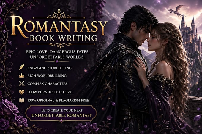 write your romantasy book with plot and chemistry