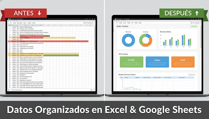 organize and clean your data in excel spreadsheet or google spreadsheet