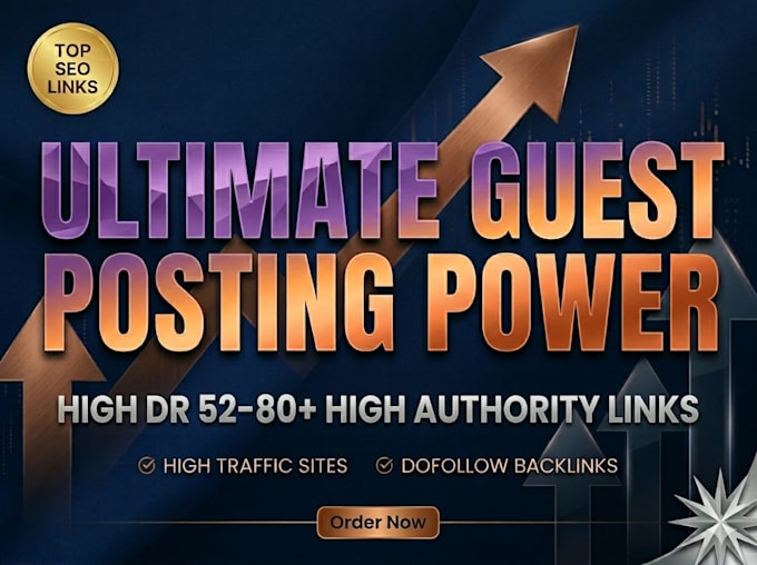 high authority guest post backlinks with manual outreach SEO