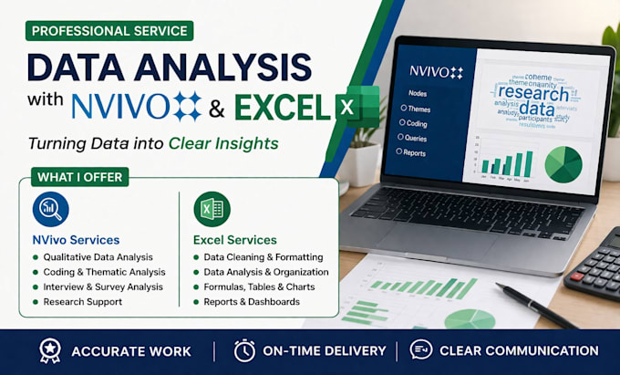 professional data analysis and research support with nvivo