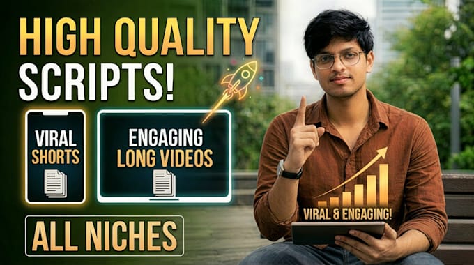 write viral youtube scripts for any niche