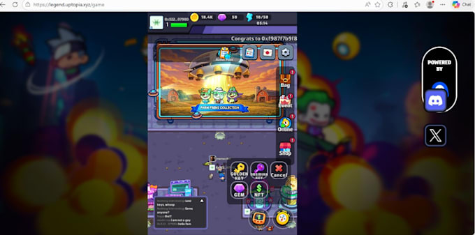 develop HTML5 browser games and web3 blockchain nft games