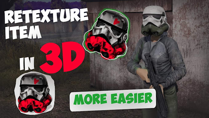 Dayz Custom Pattern Retexture or make custom weapons, clothings, gears and skin for your ...