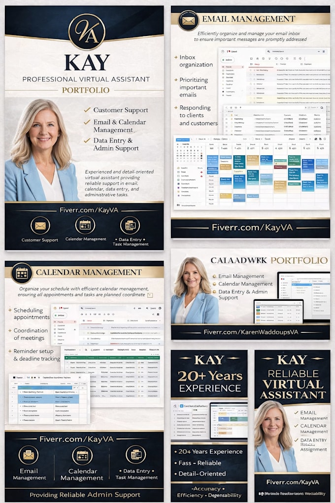 Be your reliable virtual assistant for admin tasks by Conciergesuite ...
