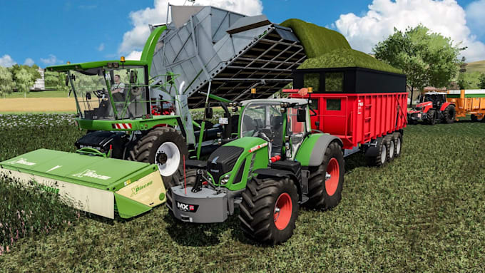 create realistic farming simulator vehicle mods with textures and animation