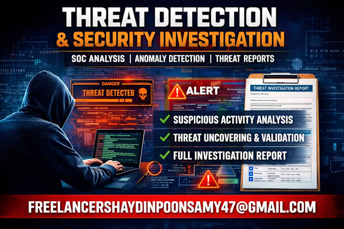 detect, investigate, and analyze cyber threats