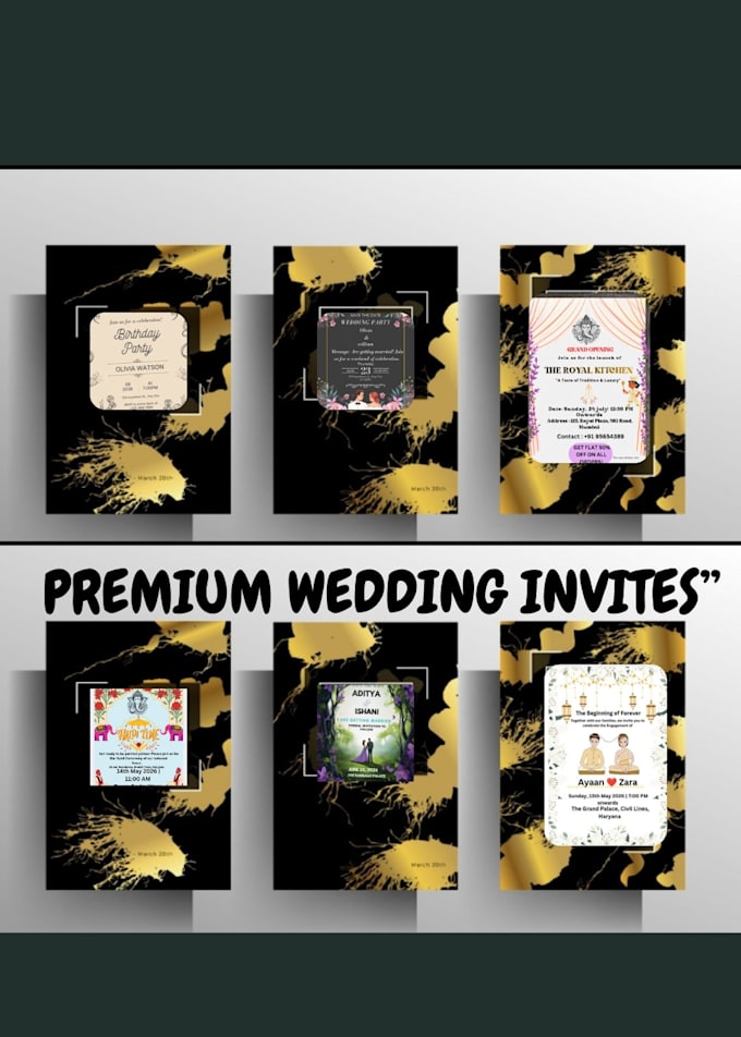 design professional posters, flyers, and invitations