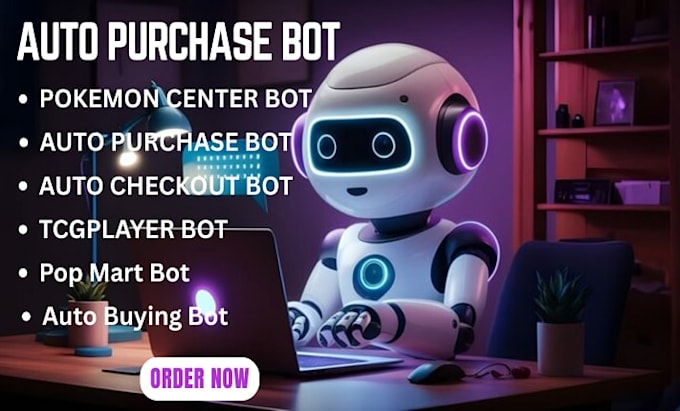 do auto checkout bot, auto buying bot, pokemon center bot, auto purchase bot