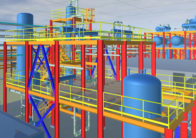 convert optimize industrial bim rvm vue navisworks models for unity digital twin