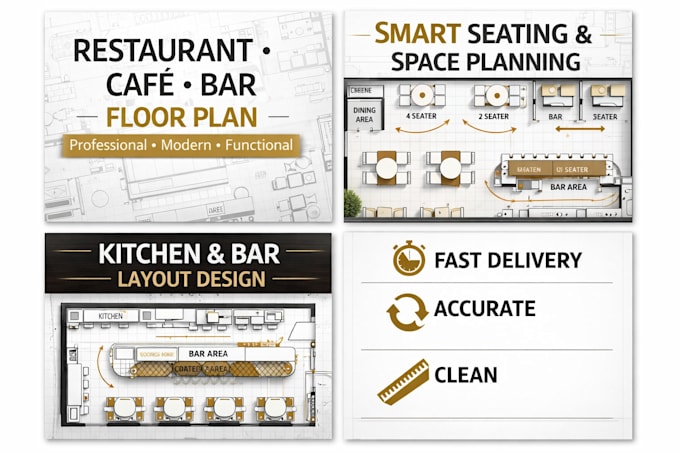 design restaurant cafe and bar floor plan layout