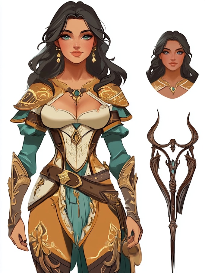 draw 2d game character or 2d game character