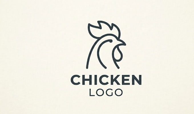 do chicken logo design for your business identity